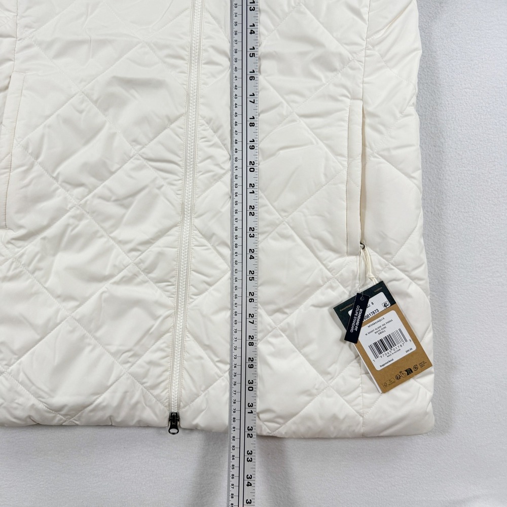 The North Face Shady Glade Parka Shearling Size S Womens White Dune NEW - Picture 7 of 11
